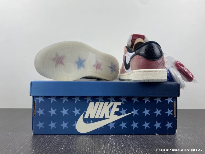 Official Maikesneakers 1 FN0432-017 TROPHY LOW 'RED BLACK' AIR OG ROOM JORDAN X 0812